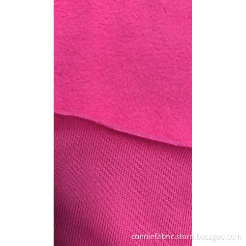 100% Polyester Polar Fleece Dyed Fabric DTY 100d/144f
